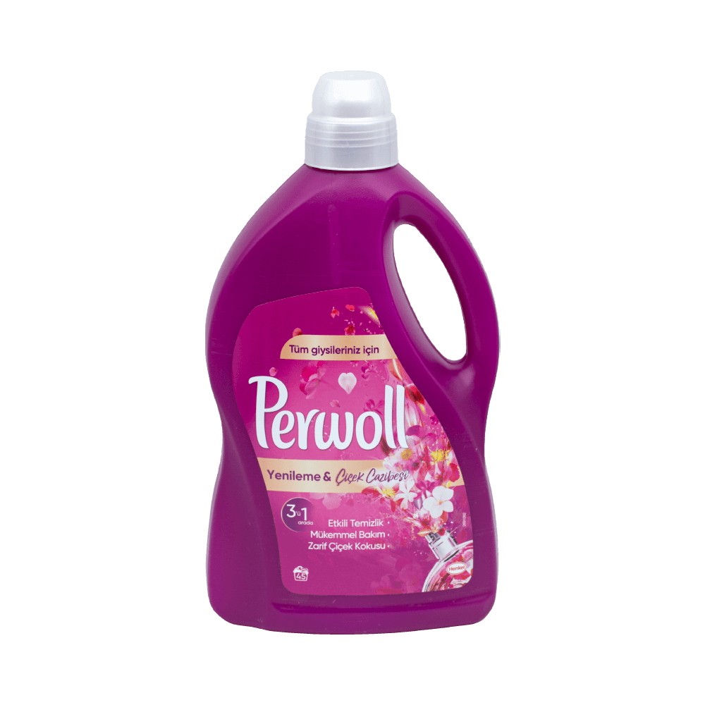 Perwoll Yenileme 2.75 Lt. Çiçek Cazibesi Renkileri Canlandırma 50 Yıkama