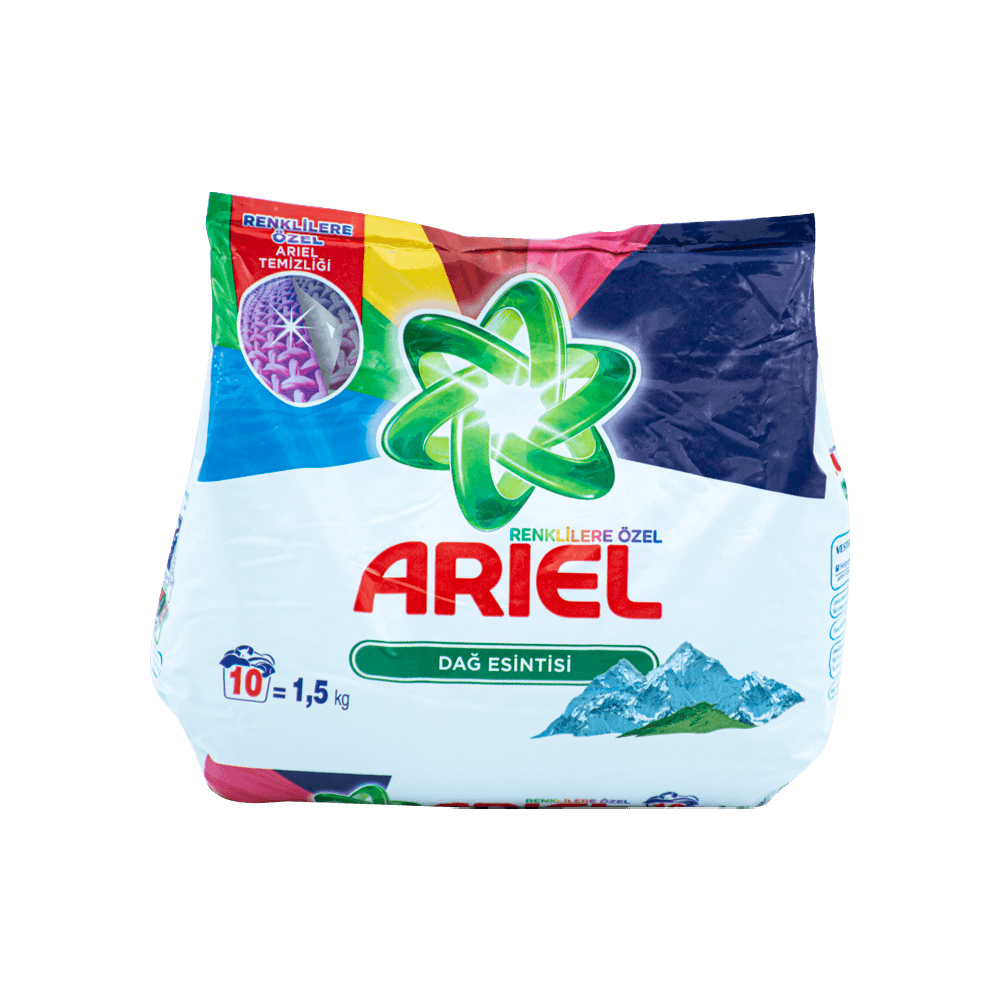 Ariel 1.5 Kg Dağ Esintisi Parlak Renkler