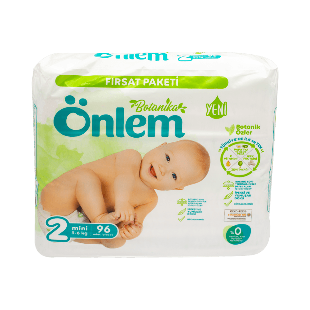 Önlem Fırsat Paket Mini 96'lı 3-6 Kg 2 Numara