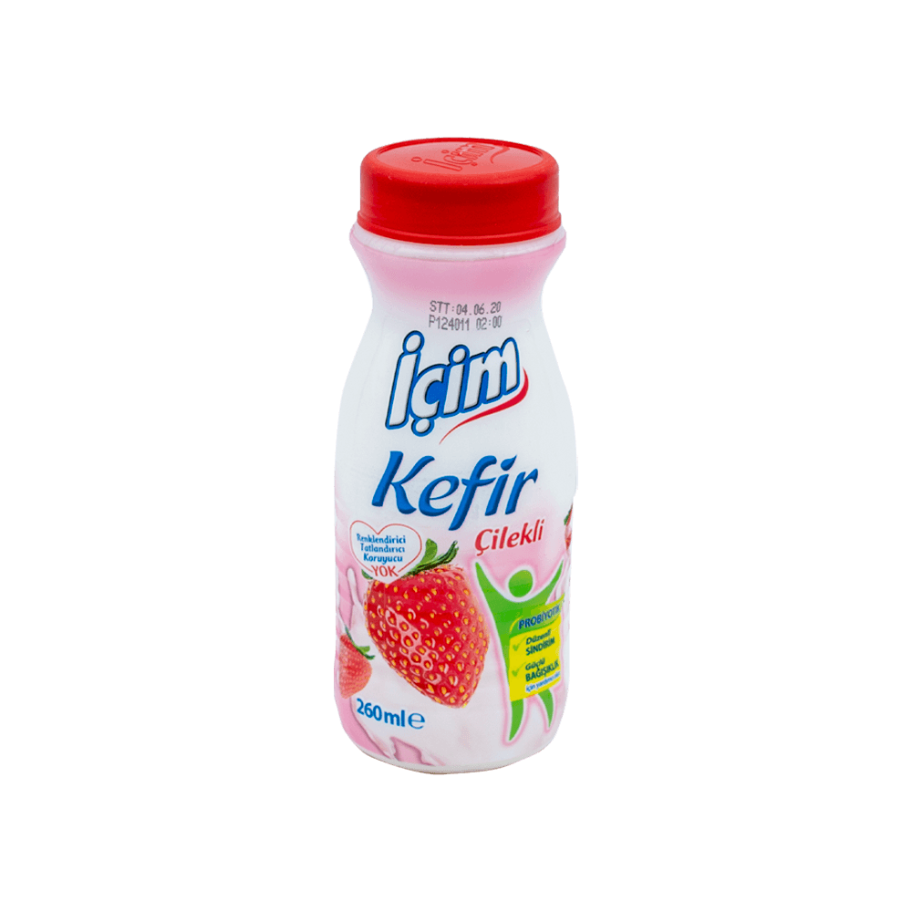 İçim Kefir 250 Ml Çilekli 