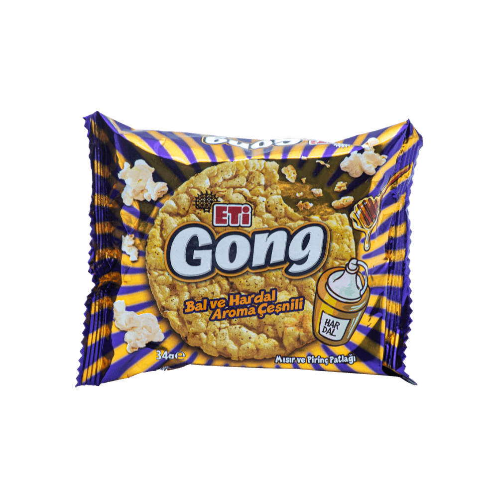 Gong 34 Gr Bal Ve Hardal Aroma Çeşnili 
