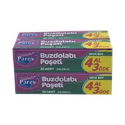 Parex Buzdolabı Poşeti Orta 4x20 lu