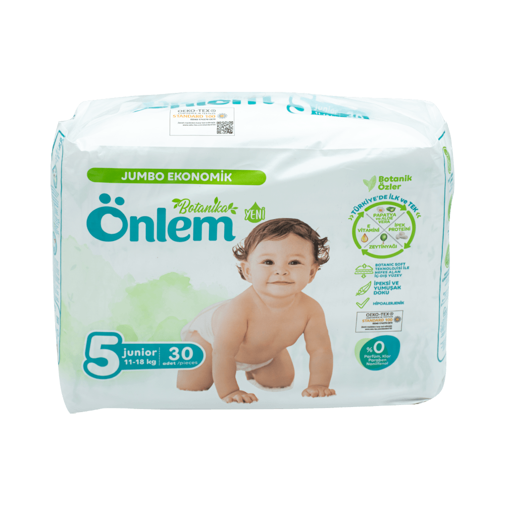 Önlem Jumbo Paket Junior 32'li 11-18 Kg 5 Numara