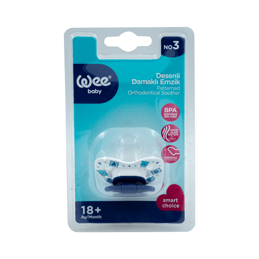 Wee Emzik Damaklı Desenli No:3 W835