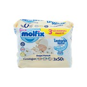 Molfix Islak Havlu İzotonik 3x50'li Yeni Doğan 