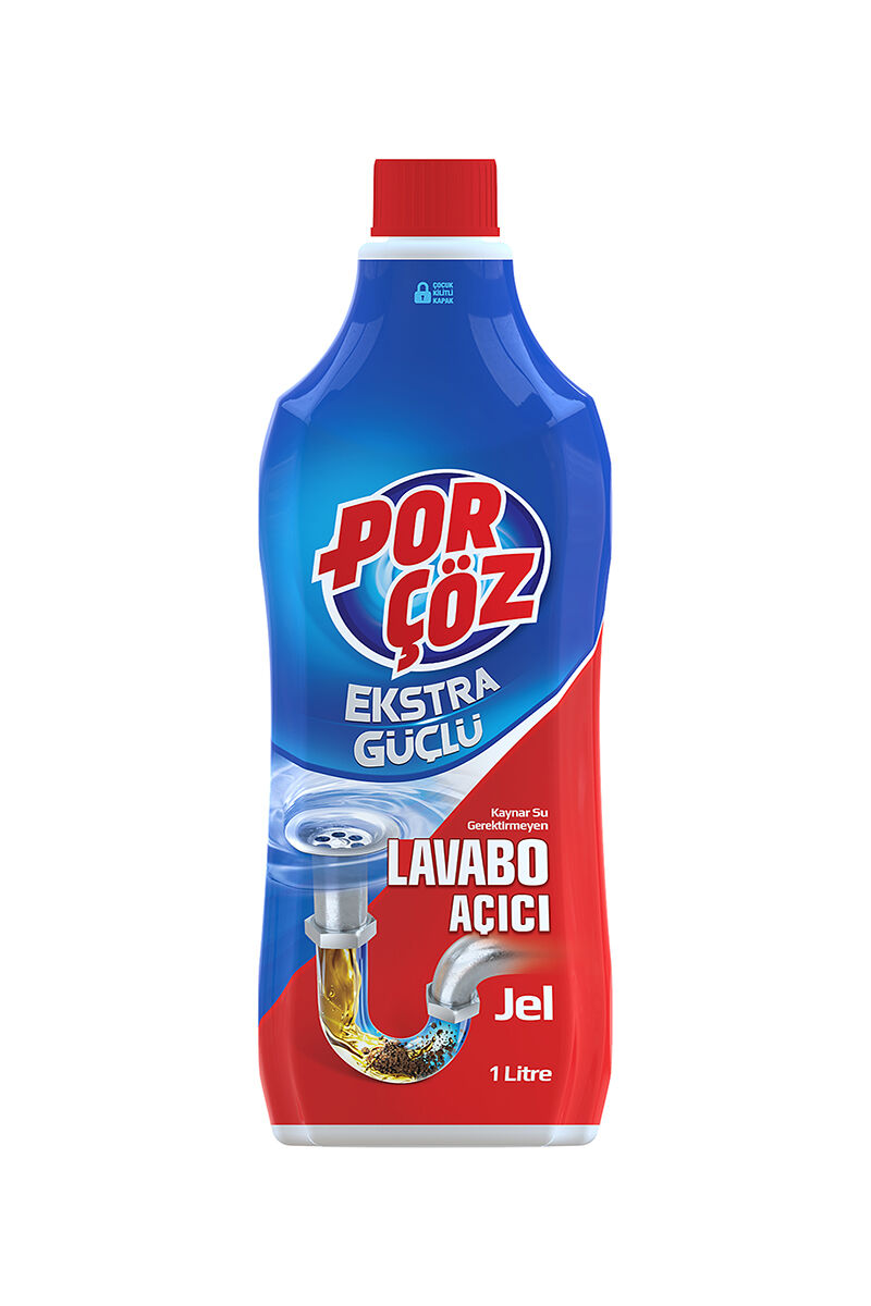 Porçöz Lavabo Açıcı Jel 1 Lt.