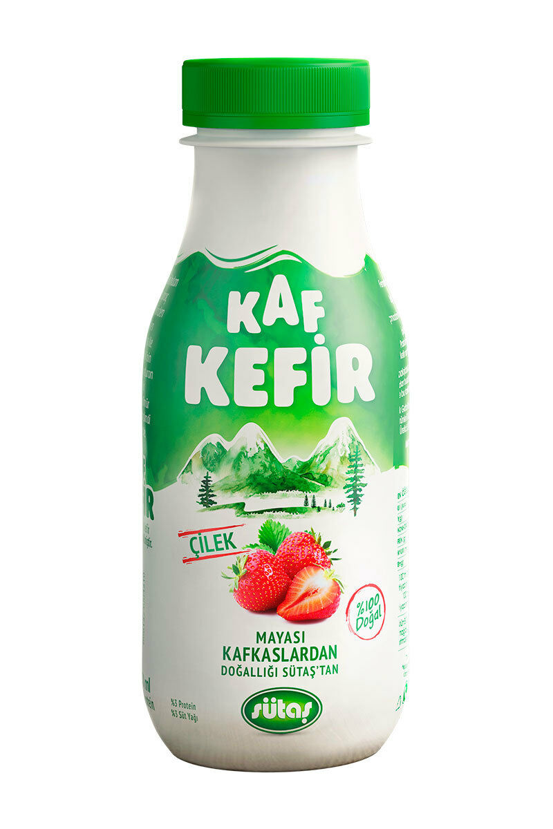 Sütaş Kaf Kefir 250 Ml Çilek