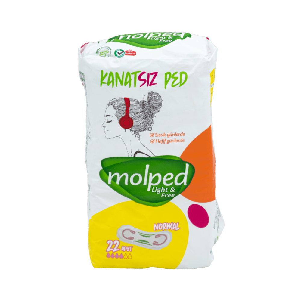 Molped Kanatsız Ped 22'li Normal