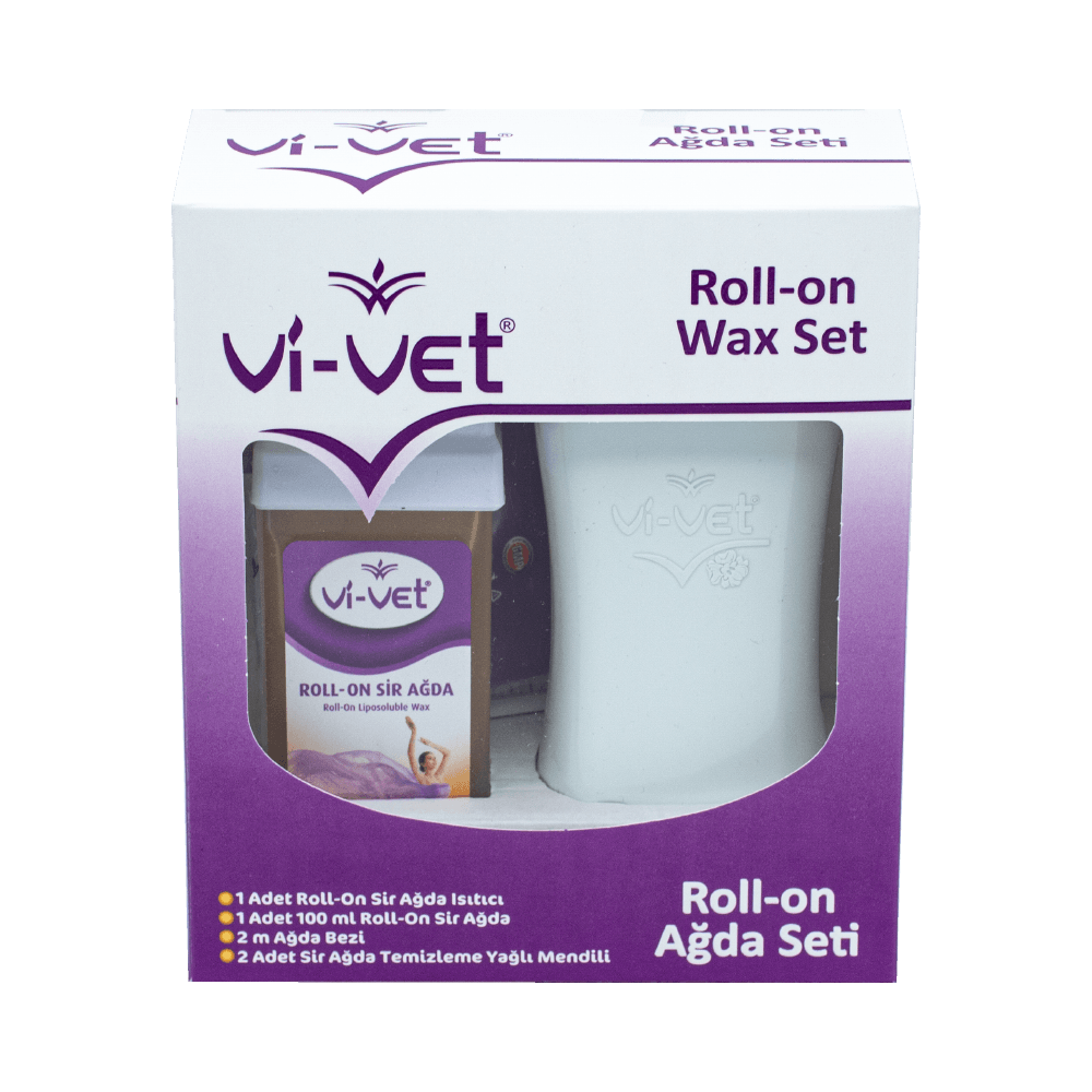 Vi-Vet Roll-On Sir Ağda Isıtıcı Set