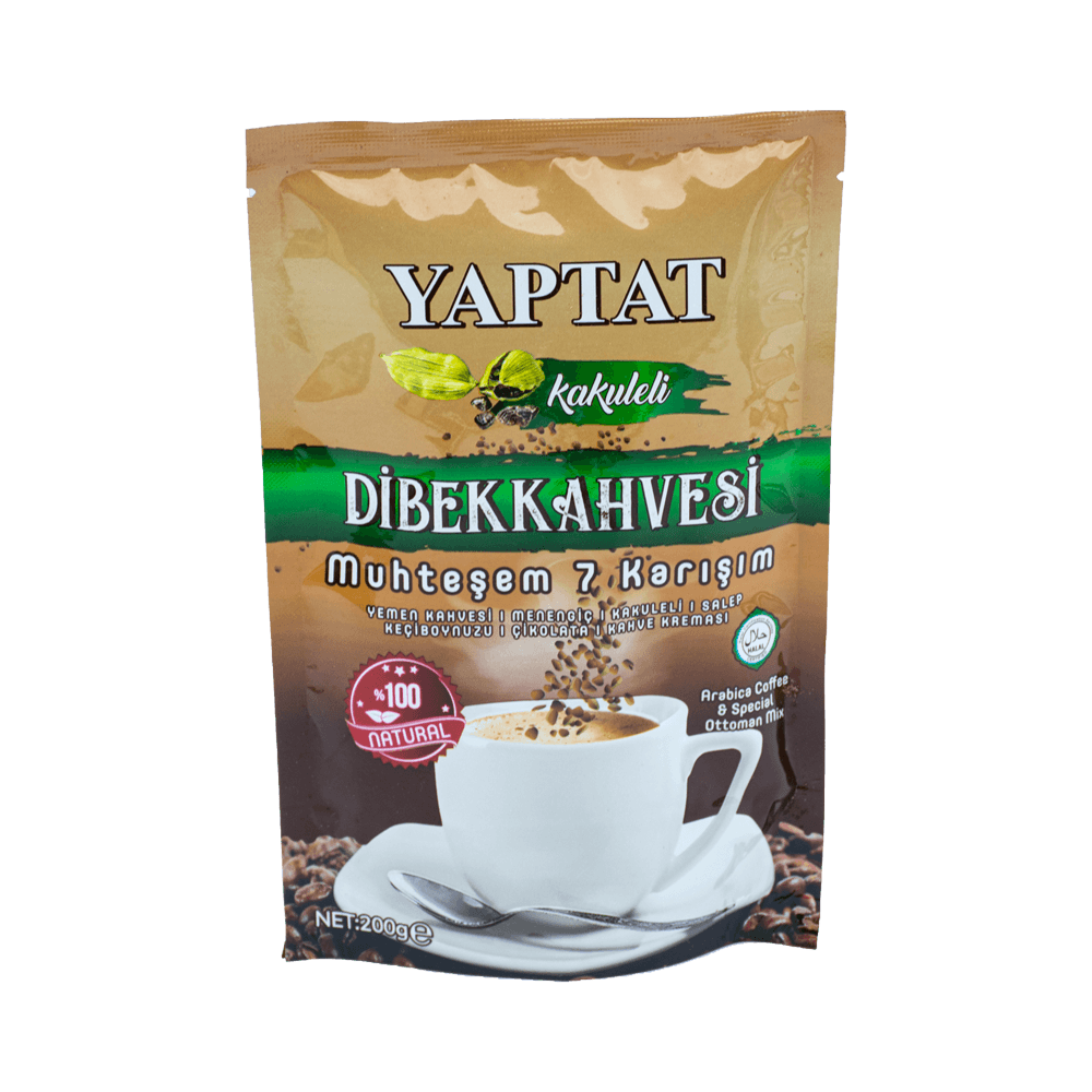 Yaptat 200 Gr Dibek Kahvesi Kakuleli 