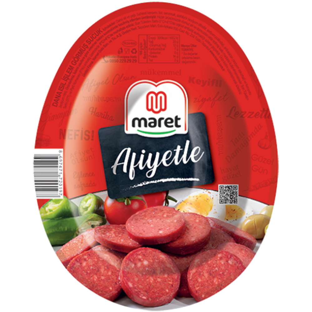 Maret Sucuk Afiyetle Kangal 200 Gr Dana