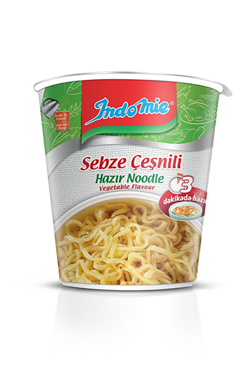 İndomie Bardak Noodle 60 Gr Sebze Çeşnili