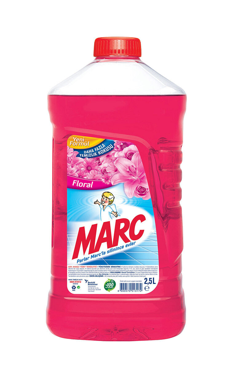 Marc Yüzey Temizleyici 2.5 Lt. Floral 