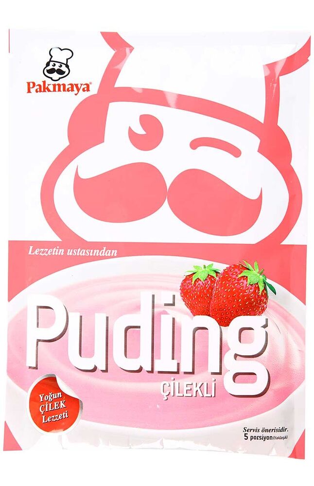 Pakmaya Puding 125 Gr Çilekli