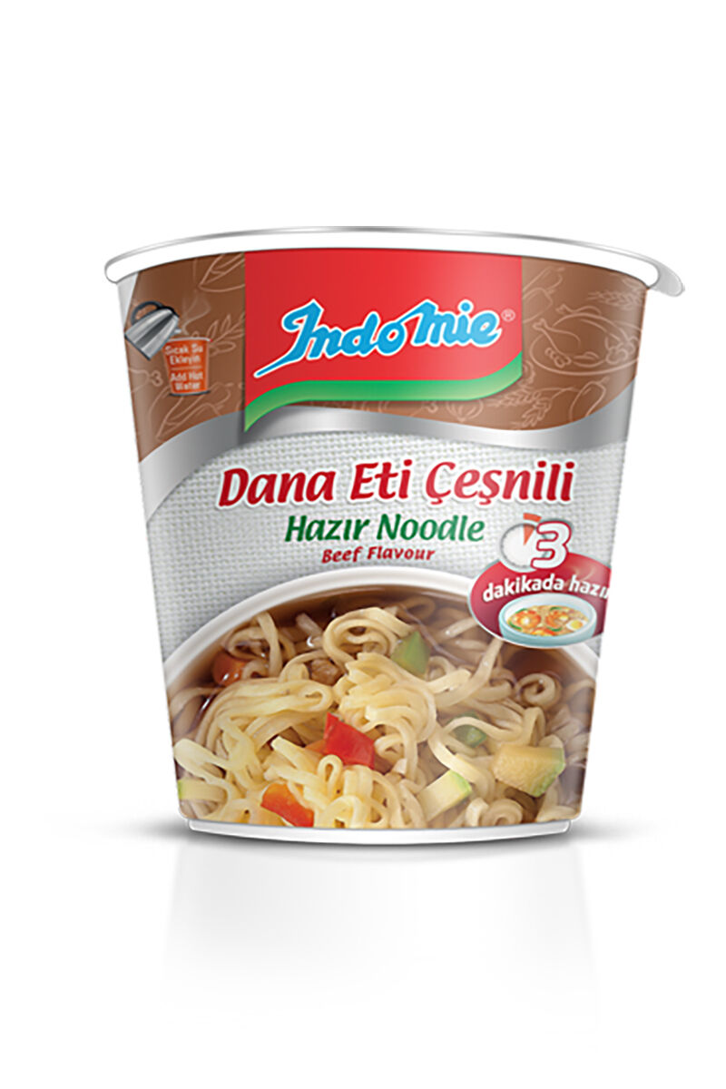 İndomie Bardak Noodle 60 Gr Dana Eti Çeşnili