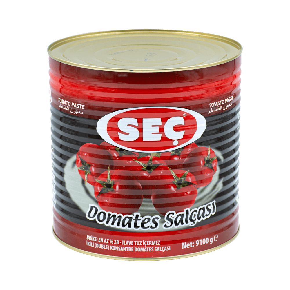 Seç Domates Salçası 9100 Gr Teneke