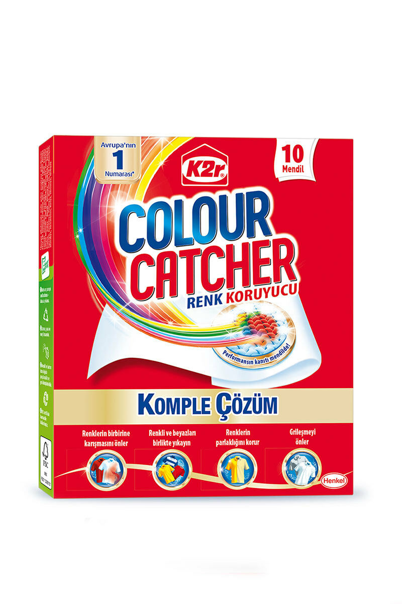 Colour Catcher K2R 10'lu Renk Koruyucu Mendil