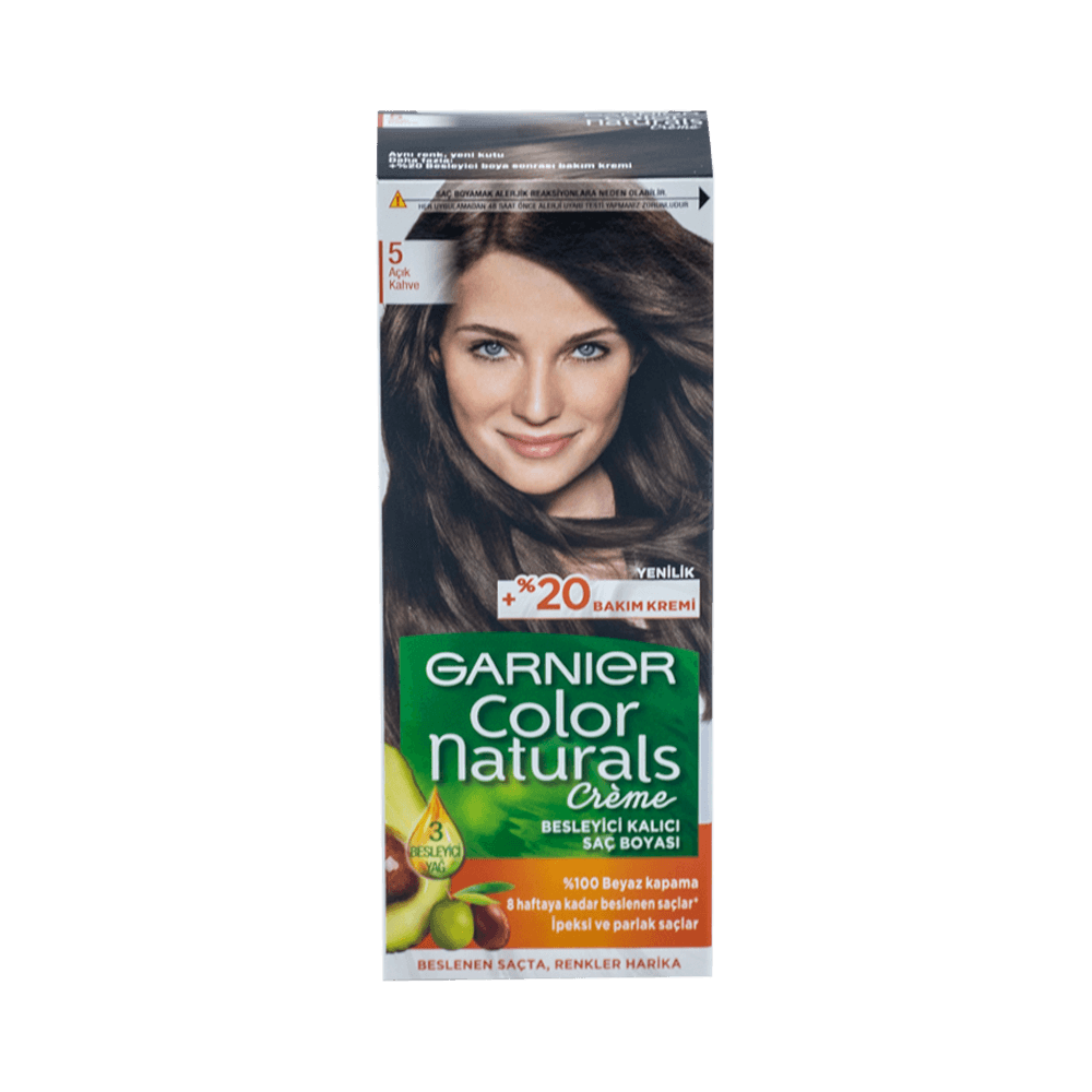 Garnier Color Naturals 5 Açık Kahve Saç Boyası