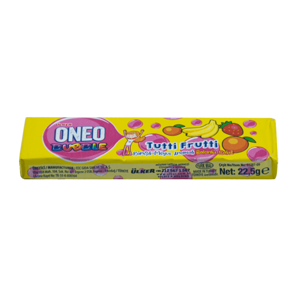Oneo Bubble 22,5 Gr Karışık Meyve Aromalı