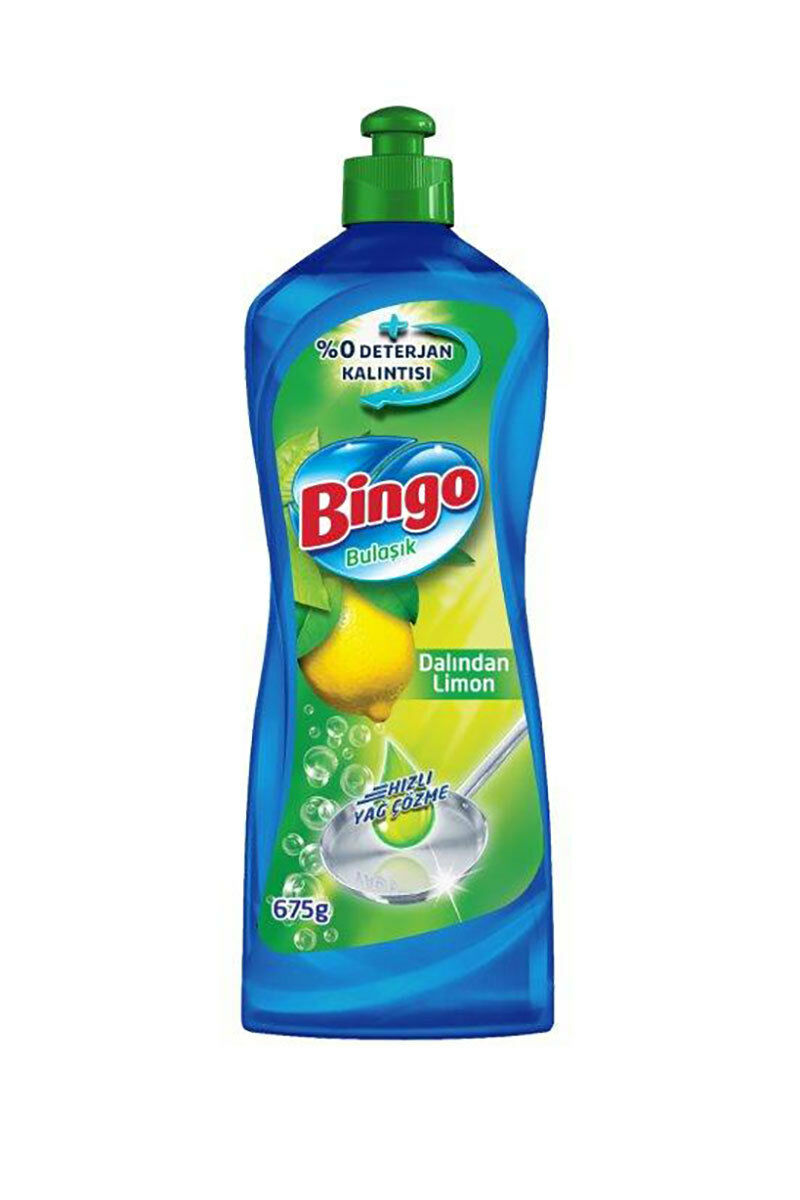 Bingo Sıvı Bulaşık 675 Gr Dalında Limon