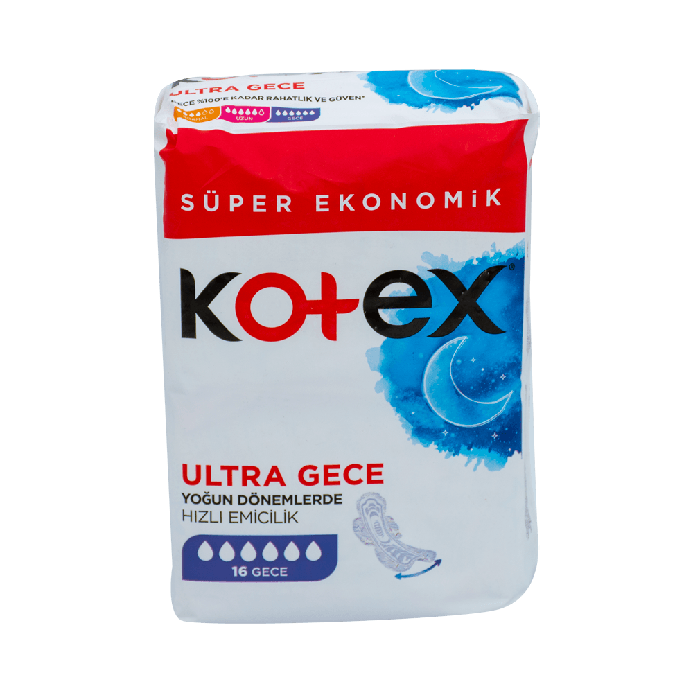 Kotex Ultra Quadro 16'lı Gece
