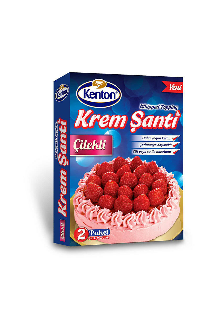 Kenton Krem Şanti 150 Gr Çilekli