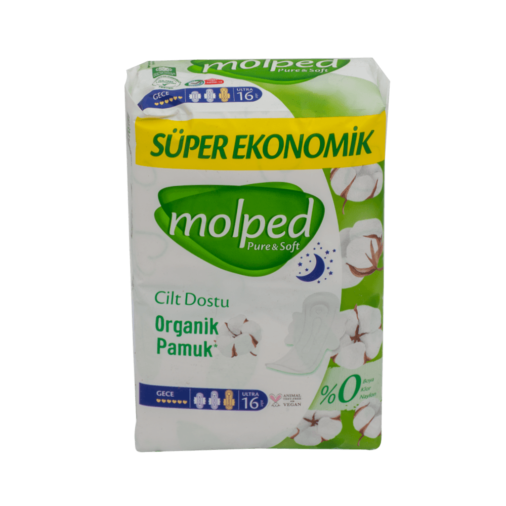 Molped Pure Soft Süper Ekonomik 16'lı Gece