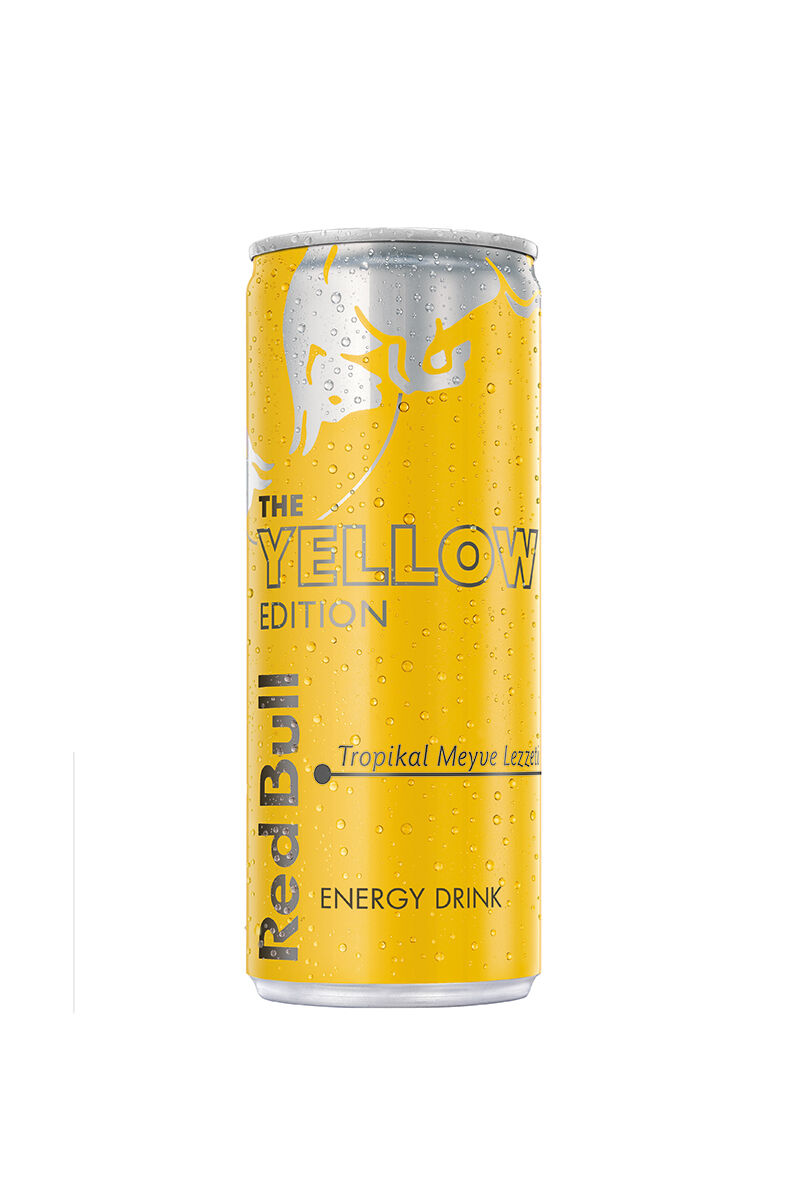 Redbull 250 Ml Yellow Tropikal Meyve