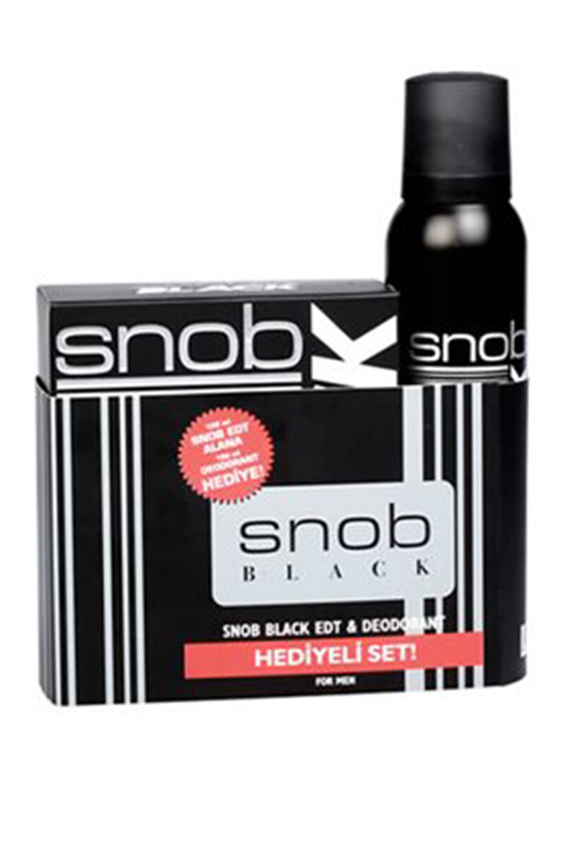 Snob Edt Kofre 100 Ml Edt + Deodorant Black