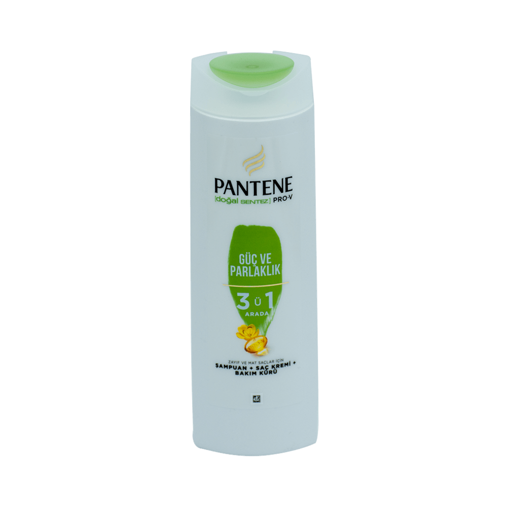 Pantene 350 Ml Güçlü ve Parlaklık 3'ü 1 Arada