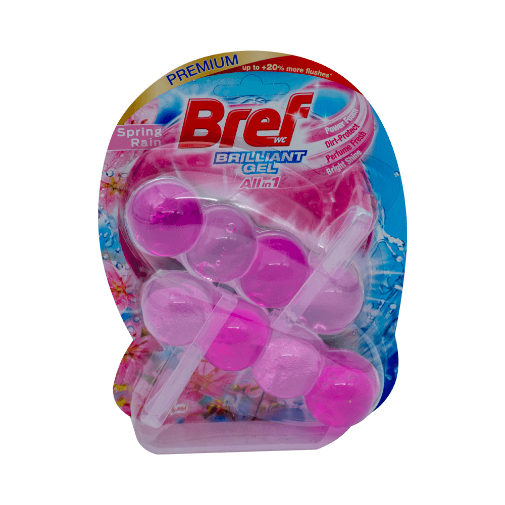 Bref Brilliant Gel 2x42 gr 2x4'lü Spring Rain