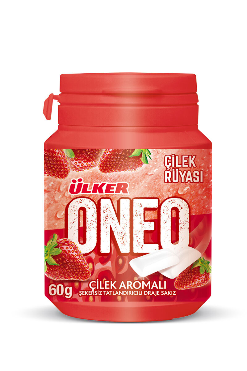 Oneo Bottle 60 Gr Kavanoz Çilek Aromalı