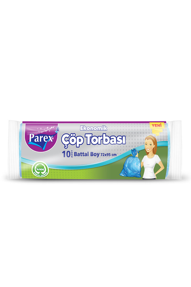 Parex Çöp Torbası Eko Büyük 10'lu