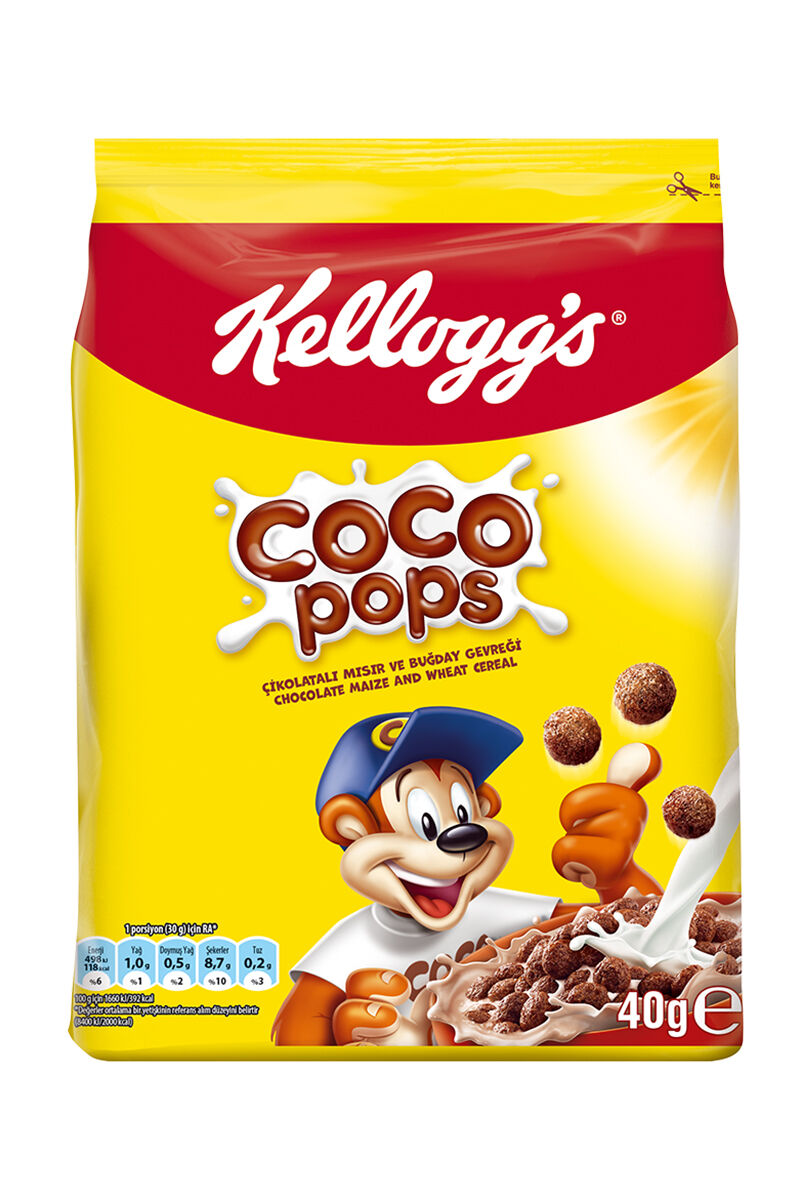 Cocopops Topları 40 gr Mısır Gevreği