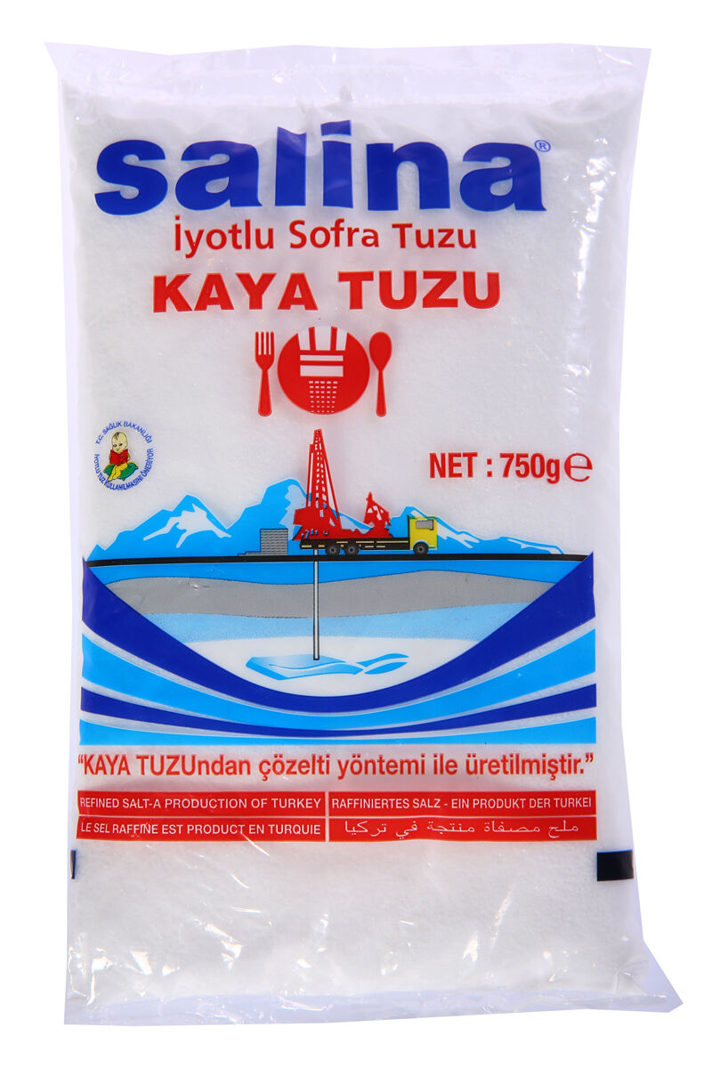 Salina Tuz 750 Gr Rafine İyotlu