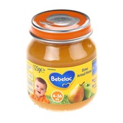 Bebelac Kavanoz 125 gr Elma-Armut Püresi