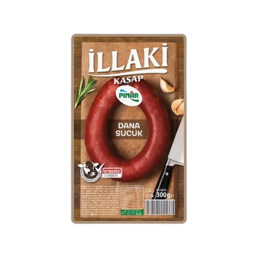 Pınar Sucuk Dana 300 Gr İllaki 