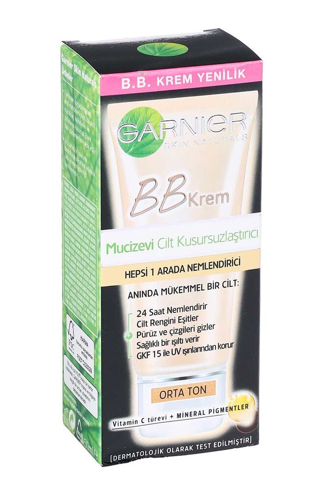 Garnier BB Krem 50 Ml Normal Ciltler Orta Ton DL