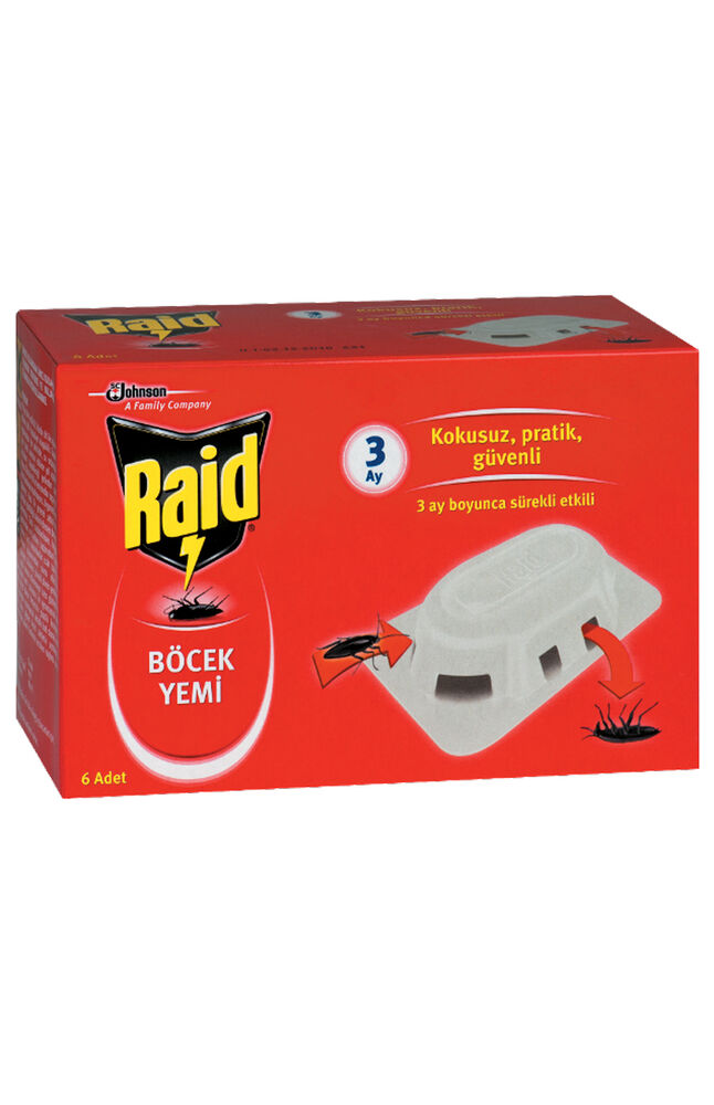 Raid Böcek Yemi 6'lı 15 gr