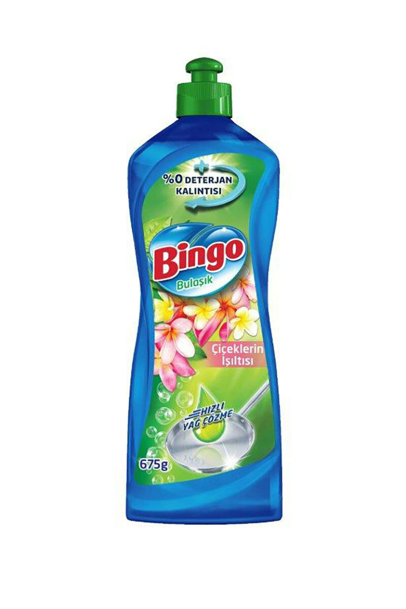 Bingo Sıvı Bulaşık 675 Gr Çiçeklerin Işıltısı