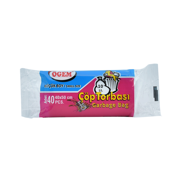 Ögem Çöp Torbası Küçük 40'lı 40x50 cm
