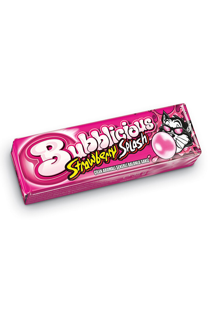 Bubblicious 38 Gr Çilek Şekerli Sakız