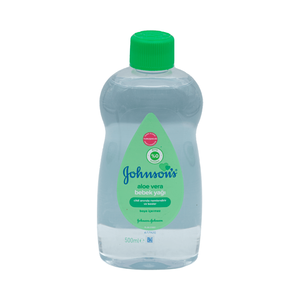 Johnsons Baby Bebek Yağı 500 ml Aloe Vera