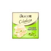 Ülker Kare 65 Gr Antep Fıstıklı Beyaz Çikolata