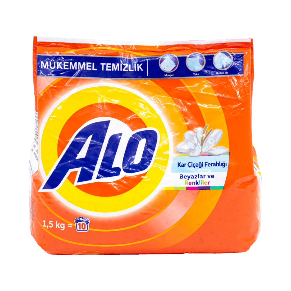 Alo Matik 1.5 Kg Karçiçeği Ferahlığı Beyazlar ve Renkliler