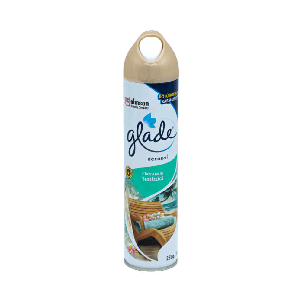 Glade Aerosol Sprey 300 Ml Okyanus Sessizliği