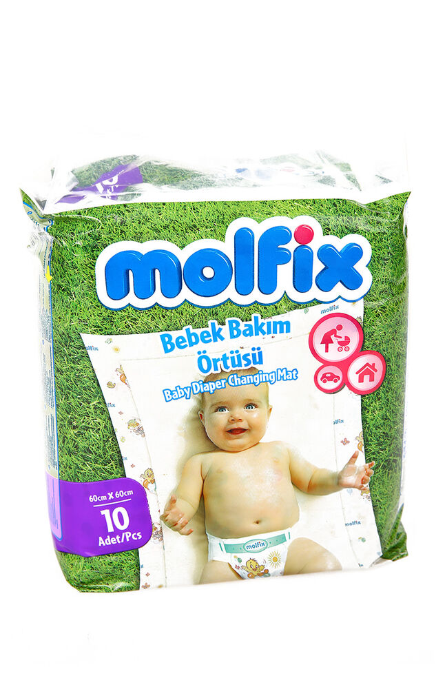 Molfix Bebek Bakım Örtüsü 10'lu 60x60 cm