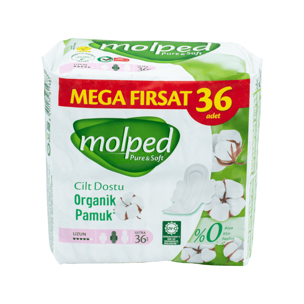 Molped Pure Soft Mega Paket 36'lı Uzun