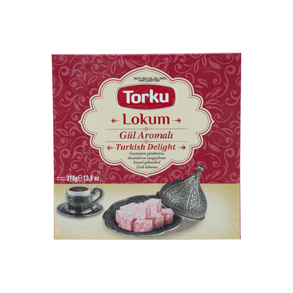 Torku Lokum 390 Gr Gül Aromalı