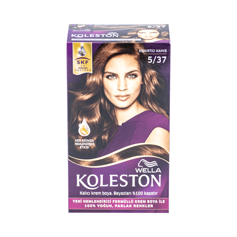 Koleston Saç Boyası Set 5/37 Kışkırtıcı Kahve